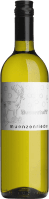 10,95 € Бесплатная доставка | Белое вино Münzenrieder Sauerstoff Cuvée Weiß I.G. Burgenland Burgenland Австрия Nebbiolo, Chardonnay, Grüner Veltliner, Muscat бутылка 75 cl