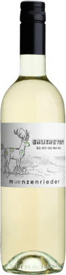 10,95 € Envío gratis | Vino blanco Münzenrieder Sauerstoff Cuvée Weiß I.G. Burgenland Burgenland Austria Nebbiolo, Chardonnay, Grüner Veltliner, Moscatel Botella 75 cl