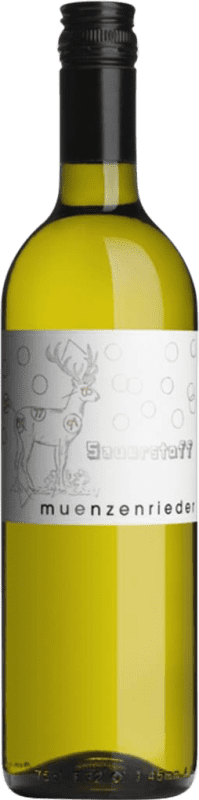 10,95 € Бесплатная доставка | Белое вино Münzenrieder Sauerstoff Cuvée Weiß I.G. Burgenland Burgenland Австрия Nebbiolo, Chardonnay, Grüner Veltliner, Muscat бутылка 75 cl