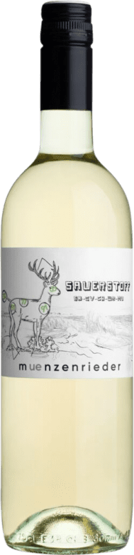10,95 € Envío gratis | Vino blanco Münzenrieder Sauerstoff Cuvée Weiß I.G. Burgenland Burgenland Austria Nebbiolo, Chardonnay, Grüner Veltliner, Moscatel Botella 75 cl