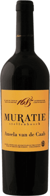 29,95 € 免费送货 | 红酒 Muratie Estate Ansela Van de Caab I.G. Stellenbosch 斯泰伦博斯 南非 Merlot, Cabernet Sauvignon, Cabernet Franc 瓶子 75 cl