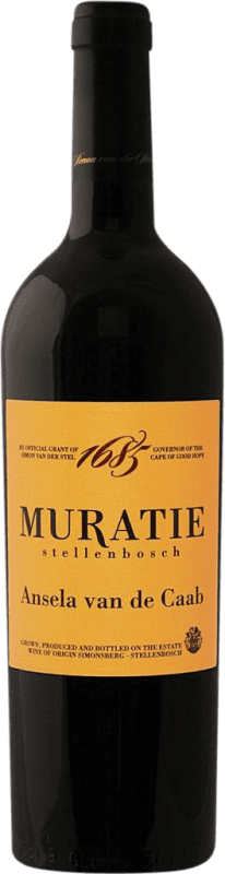 29,95 € Free Shipping | Red wine Muratie Estate Ansela Van de Caab I.G. Stellenbosch Stellenbosch South Africa Merlot, Cabernet Sauvignon, Cabernet Franc Bottle 75 cl