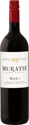 9,95 € 免费送货 | 红酒 Muratie Estate Melck's Blended Red I.G. Stellenbosch 斯泰伦博斯 南非 Merlot, Syrah, Cabernet Sauvignon 瓶子 75 cl