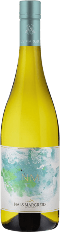 10,95 € Бесплатная доставка | Белое вино Nals Margreid NM Cuvée Chardonnay Sauvignon I.G.T. Vigneti delle Dolomiti Tirol del Sur Италия Nebbiolo, Chardonnay бутылка 75 cl