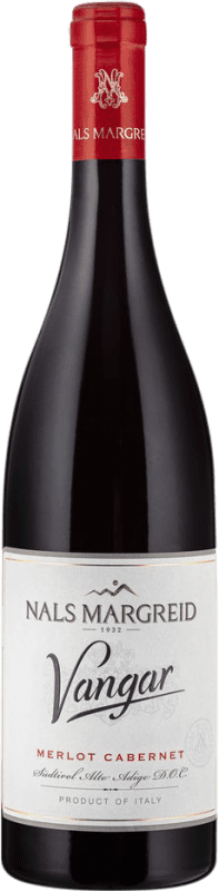 21,95 € Kostenloser Versand | Rotwein Nals Margreid Vangar Merlot Cabernet D.O.C. Südtirol Alto Adige Tirol del Sur Italien Merlot, Cabernet Sauvignon Flasche 75 cl