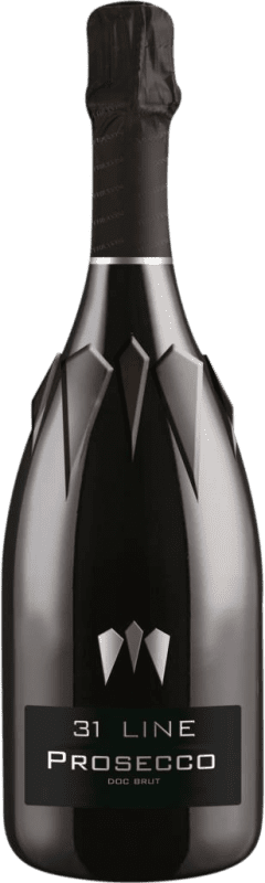 10,95 € Envio grátis | Espumante Branco Naonis La Delizia Brut — Bruto Millesimato D.O.C. Prosecco Friuli-Venezia Giulia Itália Glera 75 cl