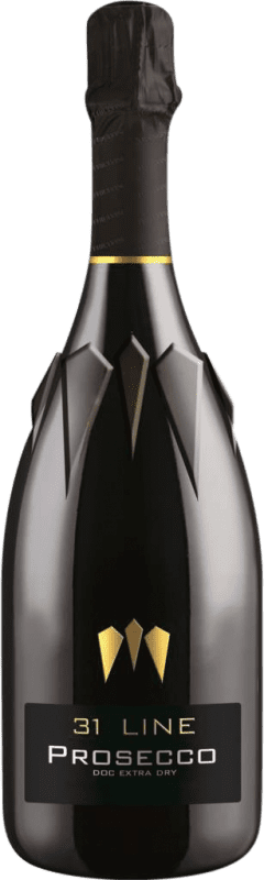 11,95 € Envio grátis | Espumante Branco Naonis La Delizia Extra Dry — Extra Seco Millesimato D.O.C. Prosecco Friuli-Venezia Giulia Itália Glera 75 cl
