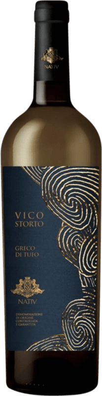 14,95 € Envío gratis | Vino blanco Nativ Vico Storto D.O.C.G. Greco di Tufo  Italia Aglianico Botella 75 cl