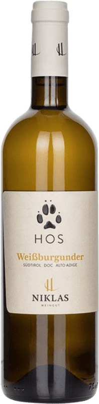 15,95 € 免费送货 | 白酒 Niklaserhof Hos D.O.C. Südtirol Alto Adige Tirol del Sur 意大利 Pinot White 瓶子 75 cl