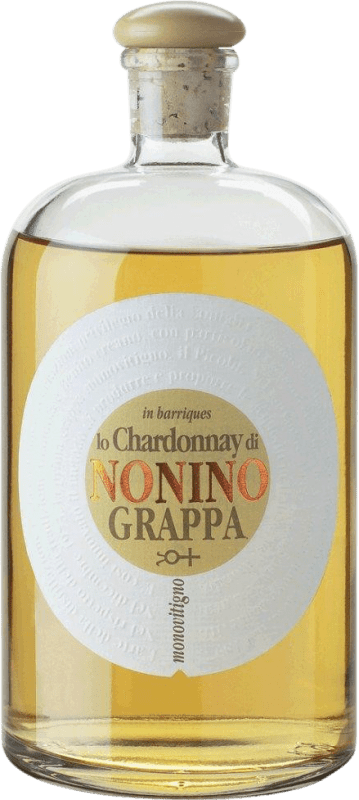 128,95 € Kostenloser Versand | Grappa Nonino Monovitigno im Barrique Gereift Friaul-Julisch Venetien Italien Chardonnay Spezielle Flasche 2 L