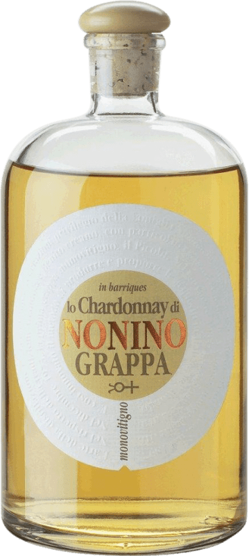 128,95 € Spedizione Gratuita | Grappa Nonino Monovitigno im Barrique Gereift Friuli-Venezia Giulia Italia Chardonnay Bottiglia Speciale 2 L