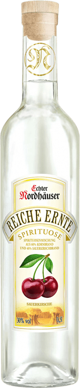 17,95 € Envio grátis | Licores Nordbrand Nordhausen Reiche Ernte Sauerkrische Alemanha Garrafa Medium 50 cl