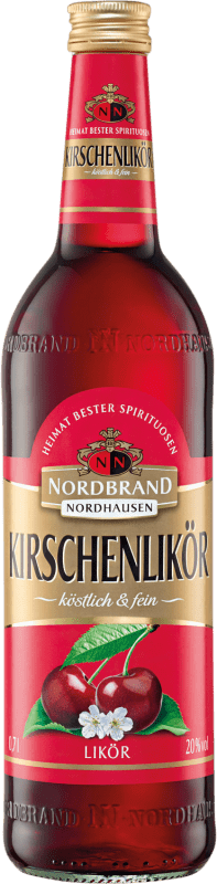 4,95 € Envio grátis | Licores Nordbrand Nordhausen Kirschlikör Alemanha Garrafa 70 cl