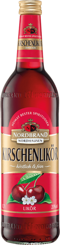 13,95 € Бесплатная доставка | Ликёры Nordbrand Nordhausen Kirschlikör Германия бутылка 70 cl