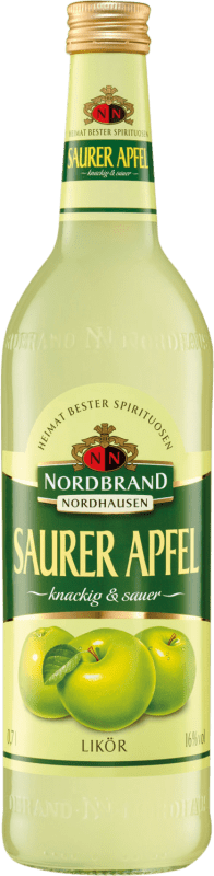 13,95 € Бесплатная доставка | Ликёры Nordbrand Nordhausen Saurer Apfel Германия бутылка 70 cl