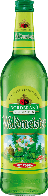 4,95 € Бесплатная доставка | Ликеры Nordbrand Nordhausen Waldmeister Германия бутылка 70 cl