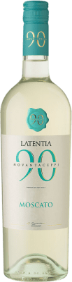 9,95 € Envio grátis | Vinho Branco Novantaceppi I.G.T. Puglia Puglia Itália Moscato 75 cl