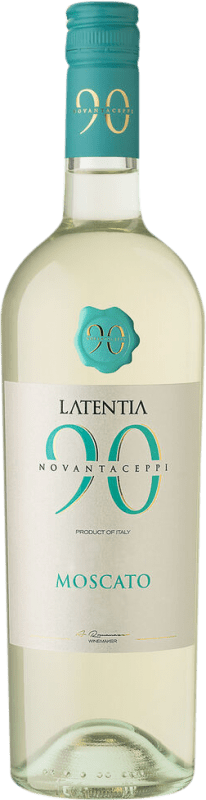 9,95 € 免费送货 | 白葡萄酒 Novantaceppi I.G.T. Puglia 普利亚大区 意大利 Moscato — 麝香葡萄 75 cl
