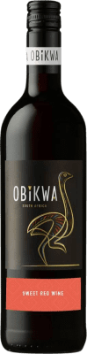 12,95 € Spedizione Gratuita | Vino Rosso Obikwa Sweet — Dolce W.O. Western Cape Western Cape South Coast Sud Africa Merlot, Cabernet Sauvignon, Cinsault 75 cl