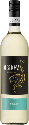 9,95 € 送料無料 | 白ワイン Obikwa W.O. Western Cape Western Cape South Coast 南アフリカ Muscat ボトル 75 cl