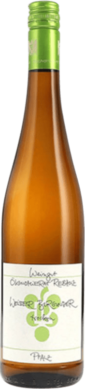 15,95 € Spedizione Gratuita | Vino bianco Ökonomierat RebHolz Secco Q.b.A. Pfälz PFALZ Germania Pinot Bianco Bottiglia 75 cl