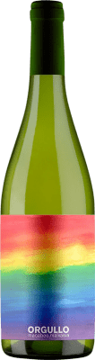 8,95 € Бесплатная доставка | Белое вино Orgullo Wine D.O. Bullas Регион Мурсия Испания Macabeo — Макабео 75 cl