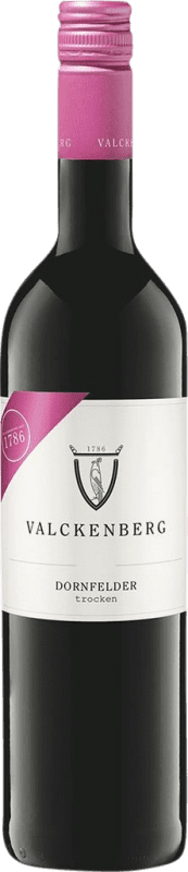 8,95 € 免费送货 | 红酒 P.J. Valckenberg 干 Q.b.A. Pfälz 普法尔茨 德国 Dornfelder 瓶子 75 cl