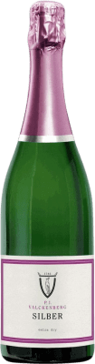 12,95 € Kostenloser Versand | Rosé Sekt P.J. Valckenberg Extra Dry — Extra Trocken Silver — Edition Silber Q.b.A. Rheinhessen Rheinhessen Deutschland Flasche 75 cl