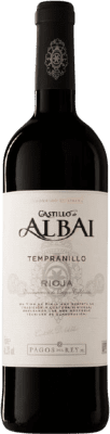 7,95 € Spedizione Gratuita | Vino rosso Pagos del Rey Castillo de Albai Giovane D.O.Ca. Rioja La Rioja Spagna Tempranillo Bottiglia 75 cl