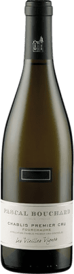 49,95 € Envio grátis | Vinho branco Pascal Bouchard Fourchaume Les Vieilles Vigne A.O.C. Chablis Premier Cru Borgonha França Chardonnay Garrafa 75 cl