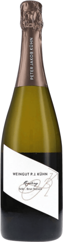 44,95 € Kostenloser Versand | Weißer Sekt Peter Jakob Kühn Traditionelle Sekt Brut Natur Q.b.A. Rheingau Rheingau Deutschland Riesling Flasche 75 cl