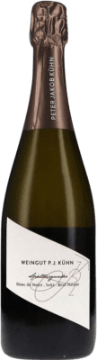 33,95 € 送料無料 | 白スパークリングワイン Peter Jakob Kühn Blanc de Noirs Sekt ブルットの自然 Q.b.A. Rheingau Rheingau ドイツ Pinot Black ボトル 75 cl