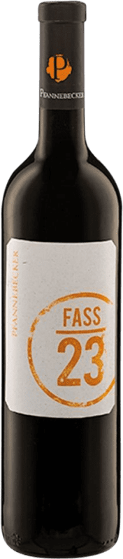 12,95 € Kostenloser Versand | Rotwein Pfannebecker Fass 23 Trocken Q.b.A. Rheinhessen Rheinhessen Deutschland Merlot, Cabernet Sauvignon Flasche 75 cl