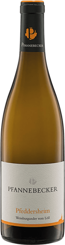 16,95 € Kostenloser Versand | Weißwein Pfannebecker Pfeddersheimer Trocken Q.b.A. Rheinhessen Rheinhessen Deutschland Weißburgunder Flasche 75 cl