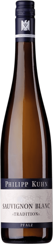 19,95 € Envío gratis | Vino Blanco Philipp Kuhn Trocken — Seco Traditional — Tradicional Q.b.A. Pfälz Pfälz Alemania Sauvignon 75 cl