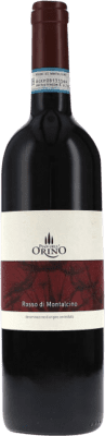 69,95 € 免费送货 | 红酒 Pian dell'Orino D.O.C. Rosso di Montalcino 托斯卡纳 意大利 Sangiovese 瓶子 75 cl