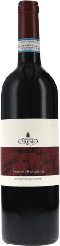 69,95 € 送料無料 | 赤ワイン Pian dell'Orino D.O.C. Rosso di Montalcino トスカーナ イタリア Sangiovese ボトル 75 cl