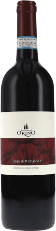 79,95 € Free Shipping | Red wine Pian dell'Orino D.O.C. Rosso di Montalcino Tuscany Italy Sangiovese Bottle 75 cl
