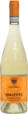 18,95 € Бесплатная доставка | Белое вино Pico Maccario Dolcevita D.O.C.G. Moscato d'Asti Пьемонте Италия Muscat бутылка 75 cl