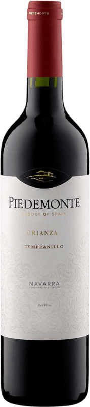 7,95 € Free Shipping | Red Wine Piedemonte Crianza — Aged D.O. Navarra Navarre Spain Tempranillo 75 cl