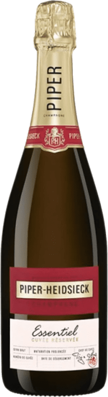 167,95 € Envio grátis | Espumante branco Piper-Heidsieck Essentiel Extra Brut A.O.C. Champagne Champagne França Garrafa Magnum 1,5 L