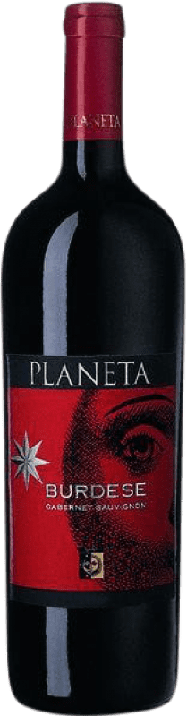 28,95 € Free Shipping | Red wine Planeta Burdese D.O.C. Sicilia Sicily Italy Cabernet Sauvignon Bottle 75 cl