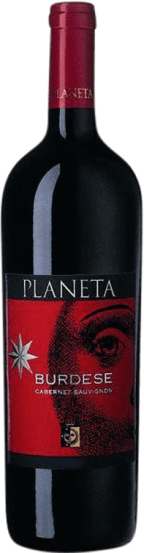 22,95 € Envio grátis | Vinho Tinto Planeta Burdese D.O.C. Sicilia Sicília Itália Cabernet Sauvignon 75 cl