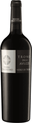 17,95 € Envio grátis | Vinho tinto Poderi d'Agostino Trono Deglia Avuzzi I.G.T. Puglia Puglia Itália Nero di Troia Garrafa 75 cl