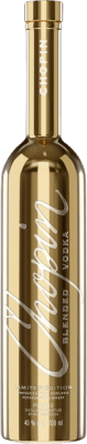 58,95 € Envío gratis | Vodka Chopin Blended Gold Polonia Botella 70 cl