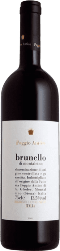 85,95 € Бесплатная доставка | Красное вино Poggio Antico D.O.C.G. Brunello di Montalcino Тоскана Италия Sangiovese Grosso бутылка 75 cl