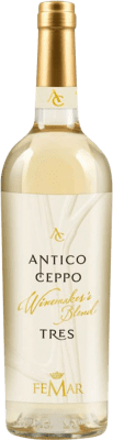 13,95 € 免费送货 | 白酒 Poggio Le Volpi Tres Antico Ceppo Bianco I.G.T. Lazio 拉齐奥 意大利 Trebbiano, White Malvasia 瓶子 75 cl