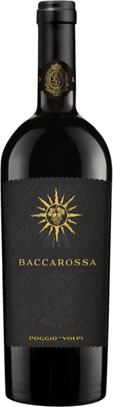 26,95 € Envío gratis | Vino Tinto Poggio Le Volpi Baccarossa Nerobuono I.G.T. Lazio Lazio Italia Botella 75 cl