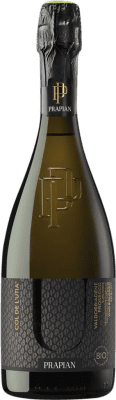 15,95 € 免费送货 | 白起泡酒 Prapian Col de L'Utia Extra Dry 额外的干燥 D.O.C.G. Prosecco di Valdobbiadene Superiore di Cartizze Venecia 意大利 Glera 瓶子 75 cl