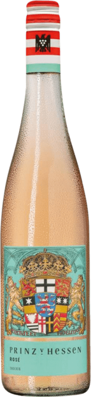 17,95 € 免费送货 | 桃红葡萄酒 Prinz von Hessen 干 VDP Gutswein 庄园葡萄酒, Rosé 桃红葡萄酒 Q.b.A. Rheingau Rheingau 德国 Merlot, Pinot Black 瓶子 75 cl